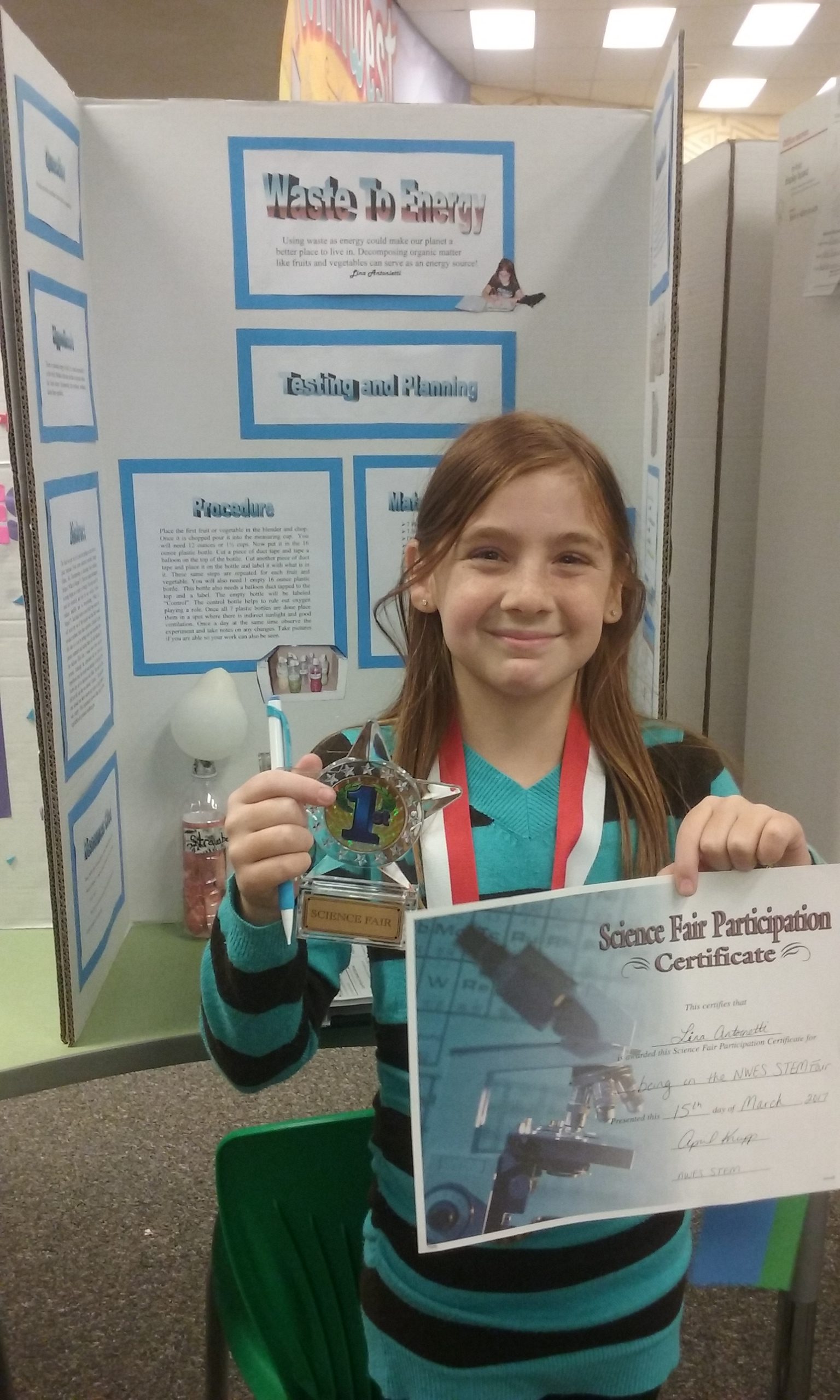 2017 STEM Fair Winners | Hudson Primary Academy